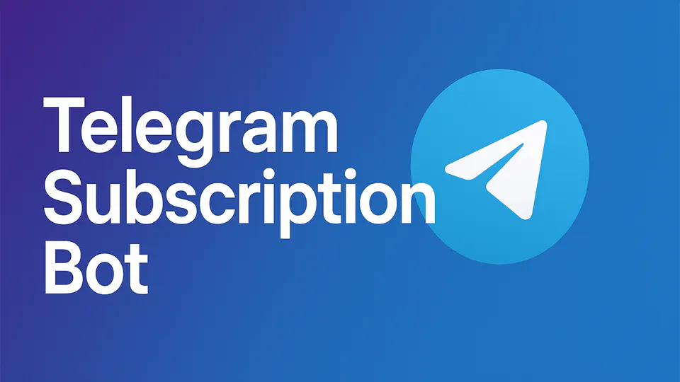 Telegram Subscription Management Bot